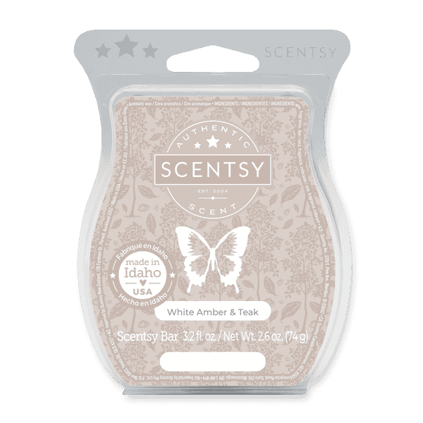 Picture of Scentsy White Amber & Teak Scentsy Bar