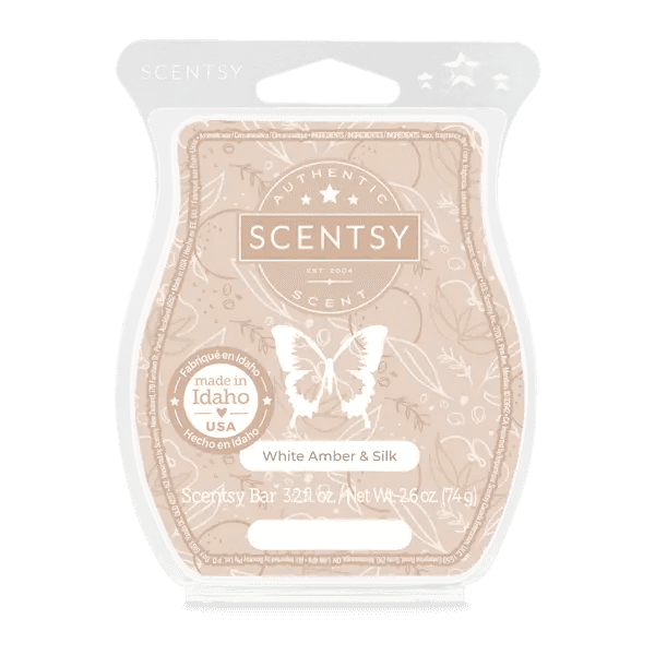 Picture of Scentsy White Amber & Silk Scentsy Bar