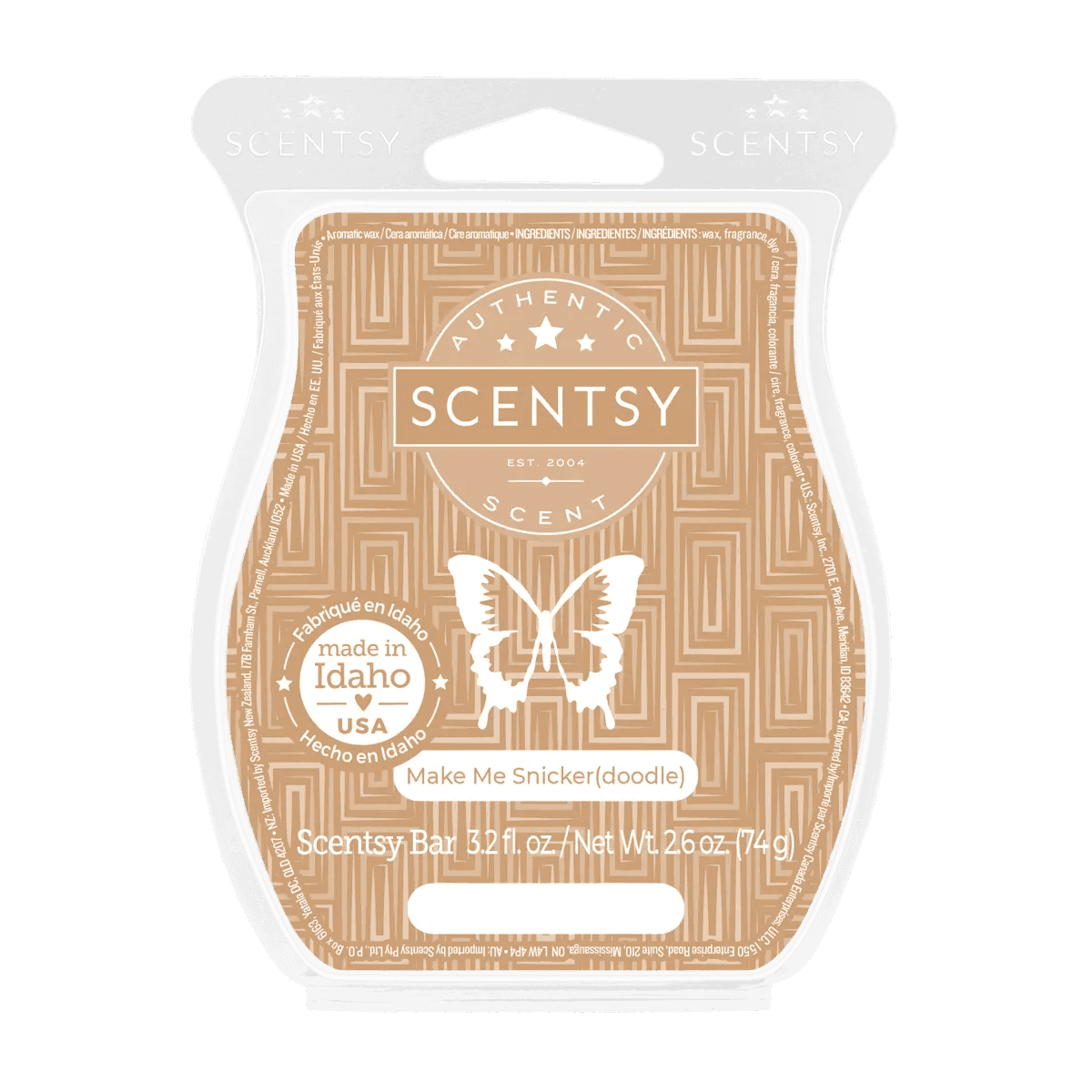 Picture of Scentsy Make Me Snicker(doodle) Scentsy Bar