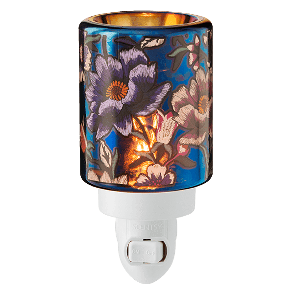 Picture of Scentsy Midnight Floral Mini Warmer